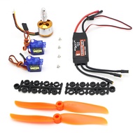 A2212  2200KV Brushless Motor 30A ESC/Skylinker BLHeli 40A ESC SG90 Servo 6035 Prop for RC Helicopte