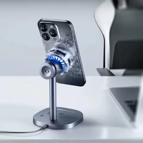 Fast Cooling Wireless Charger, 3-in-1 High-speed QI2 15W Wireless Magnetic Charger, Suitable for IPh