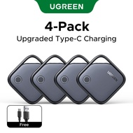 UGREEN Rechargable AirTag Smart Tag Tracker for iPhone GPS Anti-Loss Device Supports Apple Find My/F