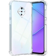 Phone Case For Vivo S1 Pro 1920 Case Clear Soft Silicone Shockproof Airbag Bumper For Vivo 1920 / S1