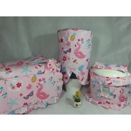 REFRIGERATOR GALLON COVER AND MAGIC COM SHABBY 01