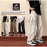Cargo Pants Celana Panjang Seluar Lelaki Pants Men Cargo Seluar Kargo Lelaki