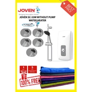Joven Water Heater Turbo Dc Pump SC33IP & No Pump SC33M Heater