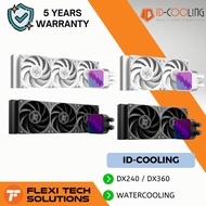 Flexi Tech ID-Cooling DX240 MAX / DX360 MAX Watercooling - Black / White