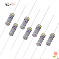 PEONYSG 470 Ohm Resistor, Carbon Film Resistors 5% Tolerance, Easy to us 2W 4 Bands for DIY Electron