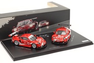SPARK 911 RSR Coca-Cola #911 #912可乐套装 Suitable for Porsche