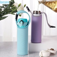 LACYES Cup Sleeve Portable Cup Cover 1PC Vacuum Cup Cover Solid Color Style Minimalist Style Cup Cover Water Bottle Cover