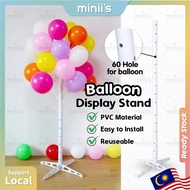 MINIIS Balloon Display Stand Balloon Tree Holder 1.8M PVC Base Balloon Stand Belon Ballon Stand Tian