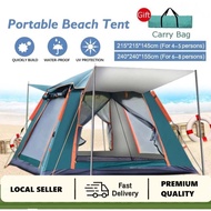 Outdoor Tent 6-8 Persons Camping Tent Family Tent Automatic Double-Layer