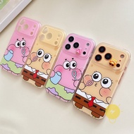 For iPhone 16 Pro Max Case TPU Phone Case For iPhone 17 Pro Max 16 15 Cover 手机壳 Aesthetic Korean Cut