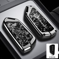 Key Holder Bag Remote Key Case Key Fob Cover Keychain For Volkswagen VW Golf 8 MK8 GTE GTD GTI R ID.