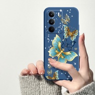 เคส Realme C71 การออกแบบแฟชั่นฝาผีเสื้อ CHA16