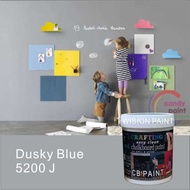 5200J CHALKBOARD PAINT ( 1L ) CRAFTING EASY CLEAN FOR INTERIOR &amp; EXTERIOR WALL PAINT / PAPAN KAPUR CAT / chalk board