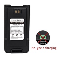 Baofeng UV-9R Pro Li-ion Battery IP68 Waterproof Support Type-C Charge for Baofeng UV-9R Plus Pro UV-XR Portable Walkie Talkie