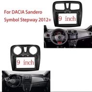 9 Inch 2 Din Car Radio DVD Audio Dashboard Panel Frame Dash Trim Kits Fascia For DACIA Sandero Symbo