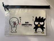 （特價）日本 Sanrio XO Bad Badtz-Maru Zipper 袋/收納袋