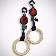 Birch Adjustable Gymnastic Ring Commercial Ring Gym Gymnastic Ring Household Ring RAPIDk