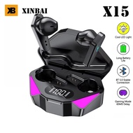 X15 TWS Xiaomi Bluetooth Headset Gamer Headset with Microphone HiFi Stereo Wireless Earphone