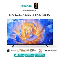 [2025 New Arrival] Hisense 55-85 inch Mini-LED/ QLED / HDR10+ / Dolby Vision Atmos /  144Hz AI MINI 