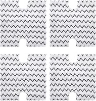 4 Pack Replacement Steaming Mop Pads for Shark Lift-Away & Genius Steam Mop S3973 S5004Q S3973D S500