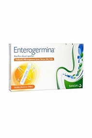 ▶$1 Shop Coupon◀  Enterogermina (10 VIALS) Bacillus Clausii Probiotic 4 Billion CFU/5mL for Adults