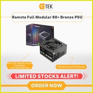 ⚽︎ ◺ ◄ Ramsta RB-750 RB-850 750W 850W Full Modular 80+ Bronze PSU