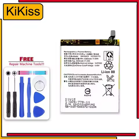 Battery For Sony Xperia 10 III 3 SO-52B SOG04 XQ-BT52 A102SO SNYSAC5 4500mAh Mobile Phone Batteries