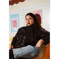 Burnet Sequin Party Cropped Jacket