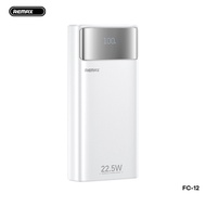 REMAX FC-12 Pin sạc dự phòng 20000mAh 22.5W+20W tích hợp cáp sạc nhanh đèn pin 3C
