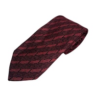 Dior Monsieur紅色 領帶 領結 絲綢（中古）
