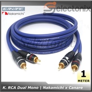 Nakamichi Audio Cable RCA 1 Meter