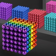 Magic Magnetic Ball5mm216Buckball Magnetic Ball Stress Relief Cube Magnetic Beads Educational Toy Wh