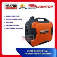 Launtop LT2000iS Inverter Generator | 2000W Silent Petrol Power Supply