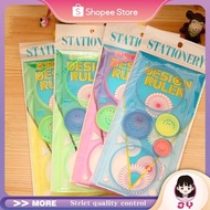 JY Design ruler Openwork painting template drawing ruler