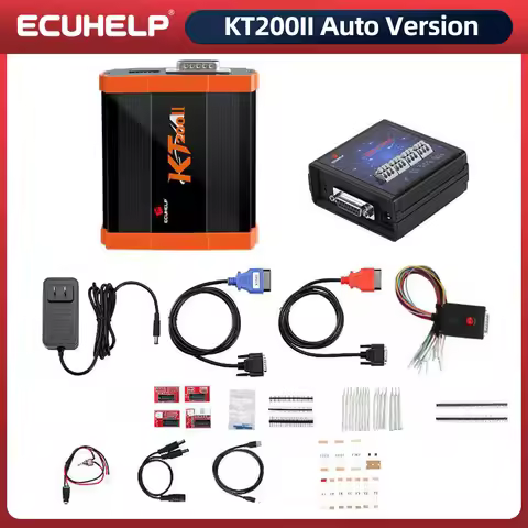 ECUHELP KT200II ECU Programmer Auto Version for Car Truck, R/W ECU Bench / OBD / BOOT / BDM / JTAG m