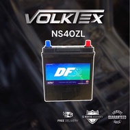 NS40ZL NS40 DF Bateri Kereta Axia Alza Myvi Kancil Kelisa Car Battery