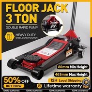 Heavy Duty Hydraulic Floor Jack 3Ton 2Ton Auto Repair Tools Car Jack Kereta 千斤顶