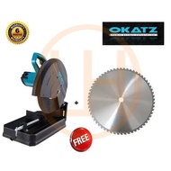 Okatz CF2300 14" Cut Off Saw + Extra 14" Circular Saw Blade