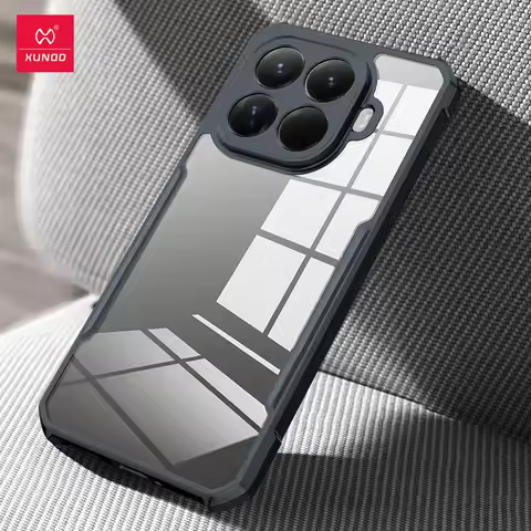 Xundd Phone Case For Xiaomi 15T Pro/15T Airbag Shockproof Back Transparent Cover with Camera Protect