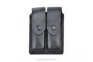 RST 紅星 - G19 克拉克 GLOCK 雙連 皮製 彈匣套 彈匣 MARUI WE VFC 04343-HES