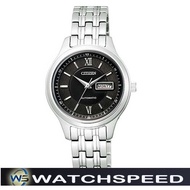 Citizen PD7151-51E PD7151-51 Analog Automatic  Black Dial Ladies / Womens Watch