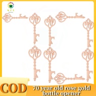 50/10 PCSRose Gold Key Bottle Opener Birthday Souvenirs Party Decor or Gold Wedding Anniversary Part