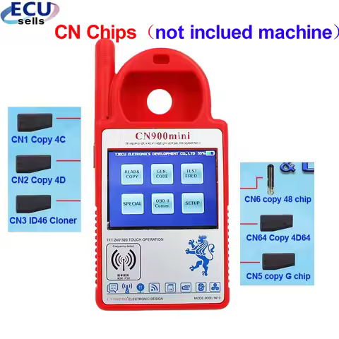 4C 46 4D 48 G Chips English Version Can Copy 4C 4D 46 48 G 4D64 Chips for Newest CN900 Mini CN900Min