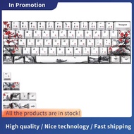 Novelty Allover Dye Subbed  71 Key Profile Keycap for GH60 RK61 ALT61   GK61 GK64 Dz60 Keycaps,JP