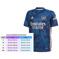 *NEW* ARSENAL 20/21 Third Kit ⚽Jersey S-XXL