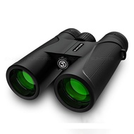 12x42 Binoculars HD High Power Multi-layer Green Coating Portable Telescope Outdoor Hiking Camping