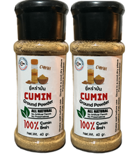 ยี่หร่าป่น 40กรัม ผงเมล็ดยี่หร่า 100% Cumin Powder 40gr Bottle Ground Cumin Jeera Premium Quality Gr