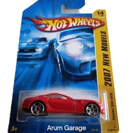 Hot Wheels Ferrari 599 GTB. Card 2007 New Models. Collectible Item.