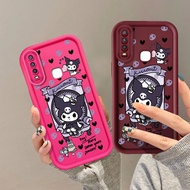 Cute Princess Kuromi Case For OPPO A7 A12S F11 A9X A94 A79 A80 A57 A77 A5S Reno 4F 5F 7Z 8Z A53 A33 