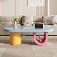 Dopamine Creative Coffee Table Nordic Household Living Room Simple Modern Small Apartment Cream Styl